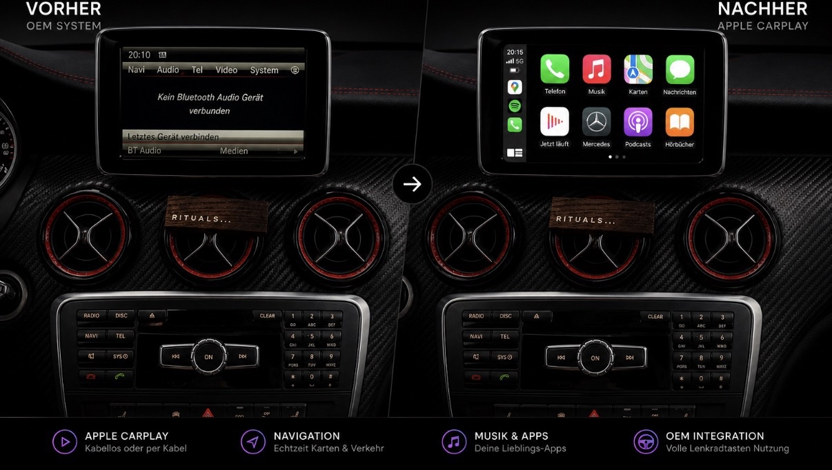 Apple CarPlay & Android Auto